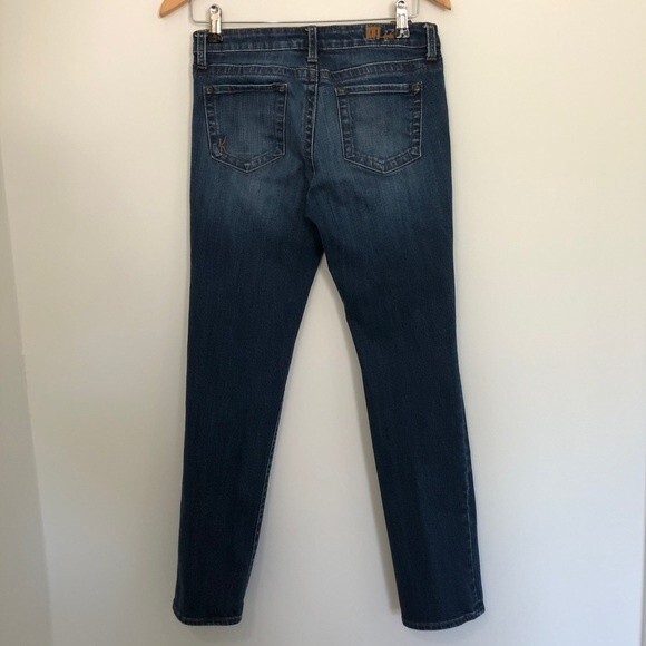 Kut from the Kloth Jeans Womens Size 4 Blue Sammie Straight Leg Low Rise - Picture 7 of 9